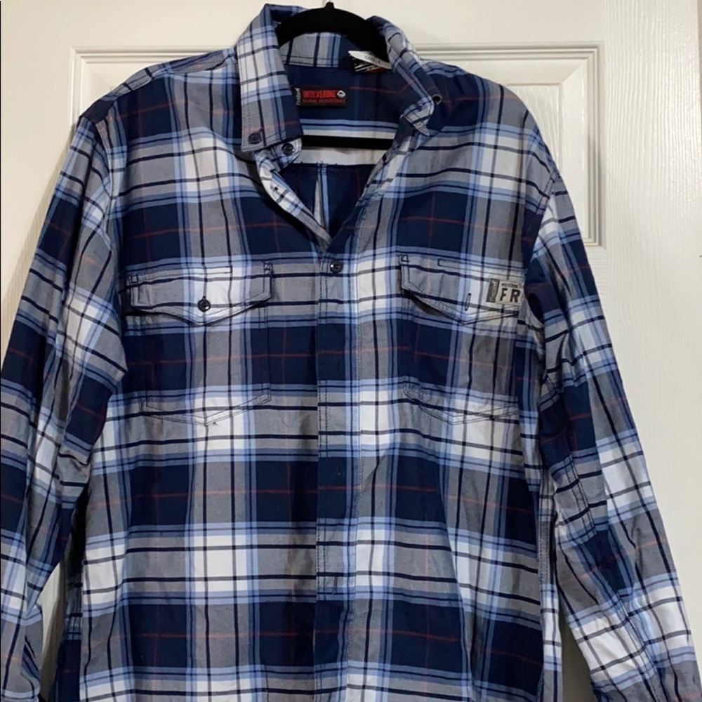 Men’s Flame Resistant Button Down